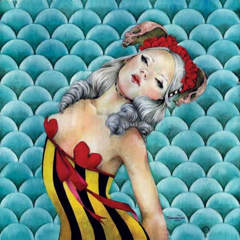 Inamorata, oil painting by Shannon Toth
