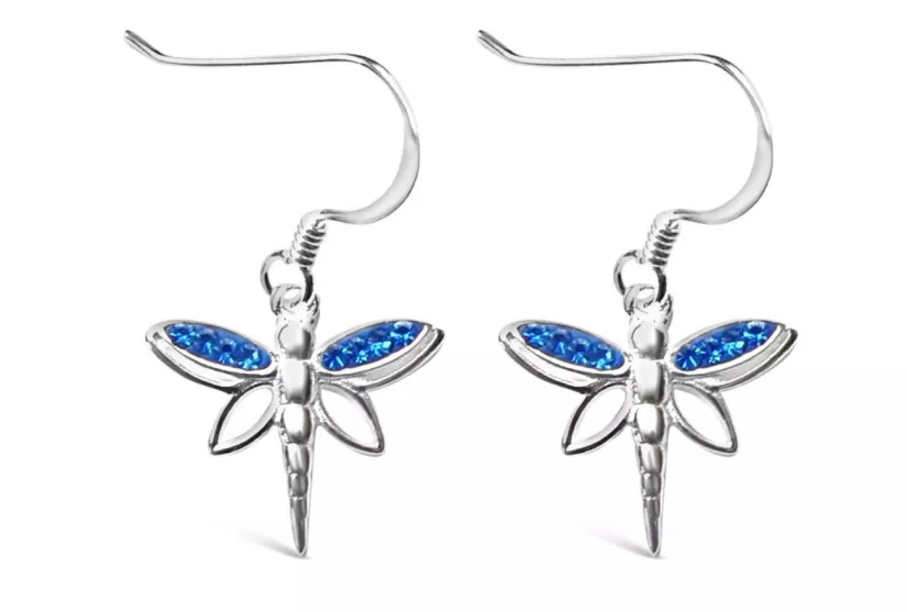 silver earrings