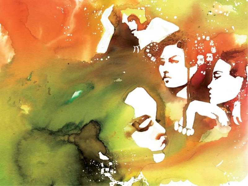 Stina Persson, watercolor