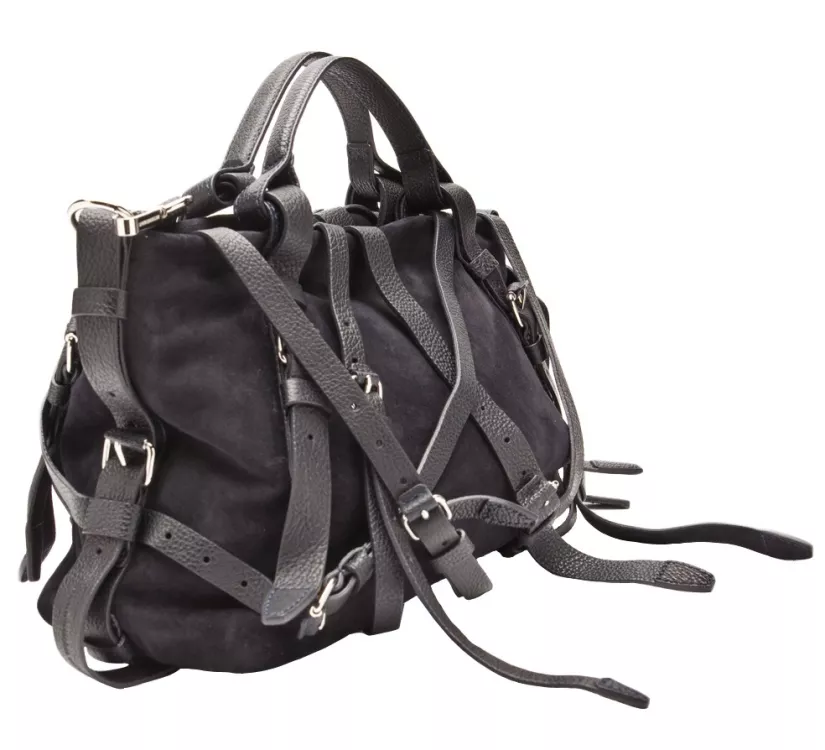 suede bag