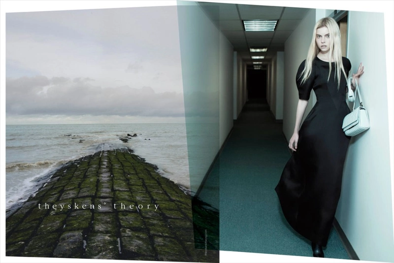 Theyskens' Theory ss 2013 ad by Willy Vanderperre