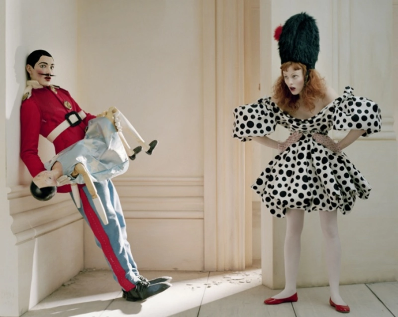 Karen Elson and Alex Gilbert by Tim Walker, British Vogue, 2008