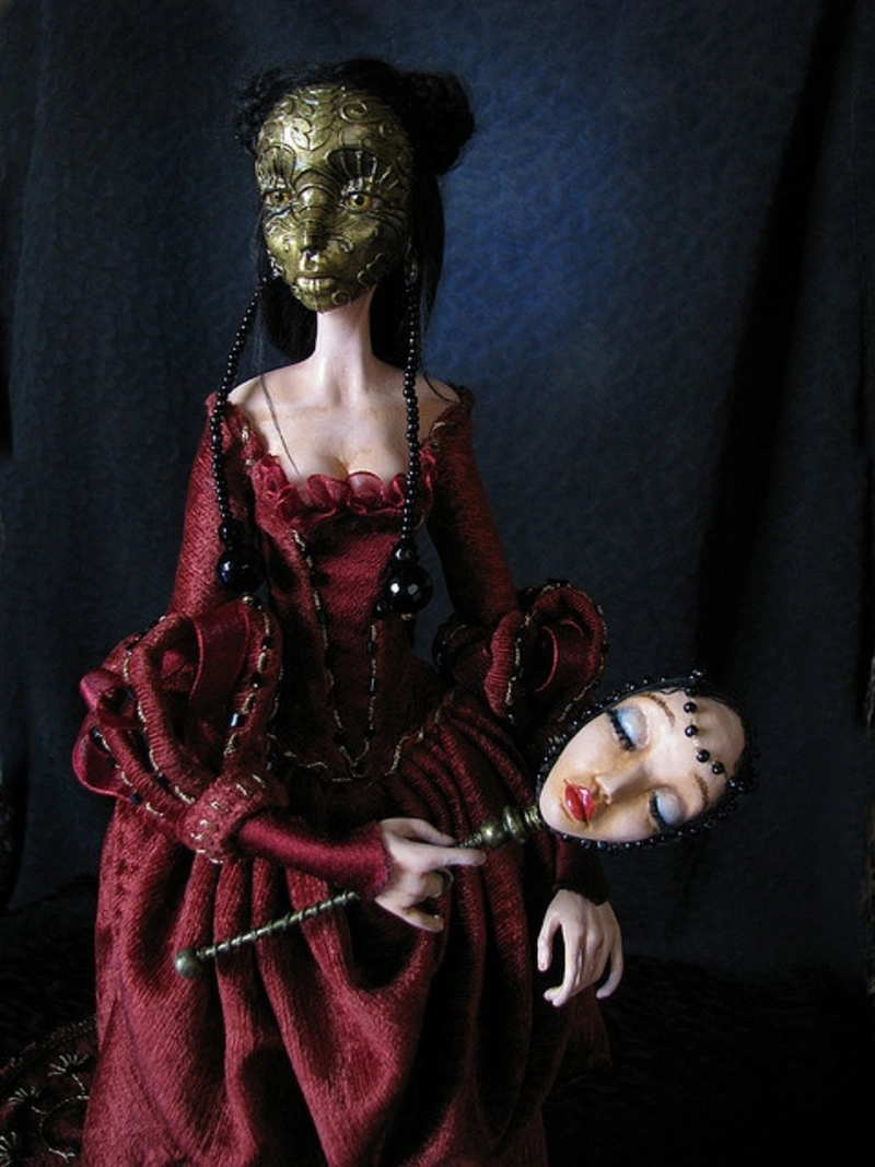 Mask art doll by TirelessArtist
