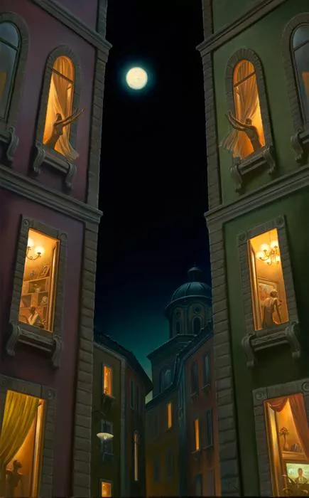 Vladimir Kush, Full Moon Game