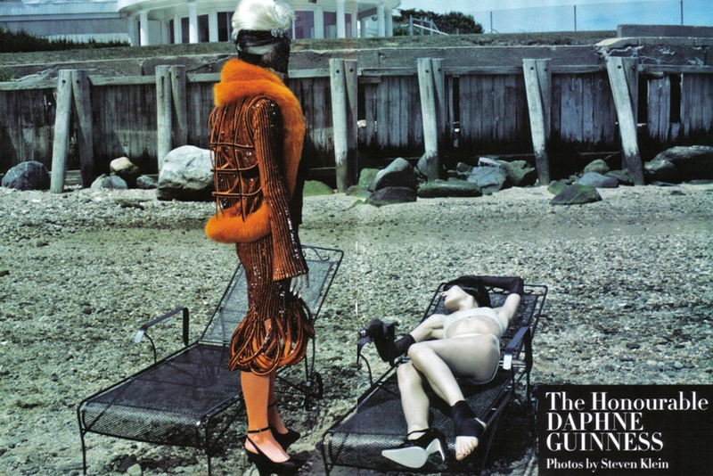 Daphne Guinness Vogue Italia - 2