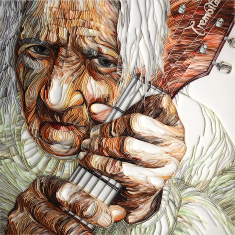 Babushka, paper artwork, Yulia Brodskaya