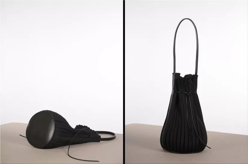 Hand crafted EXHALE SUPERNOVA TOTE - BLACK