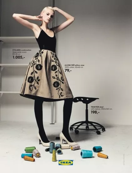 IKEA goes fashionable