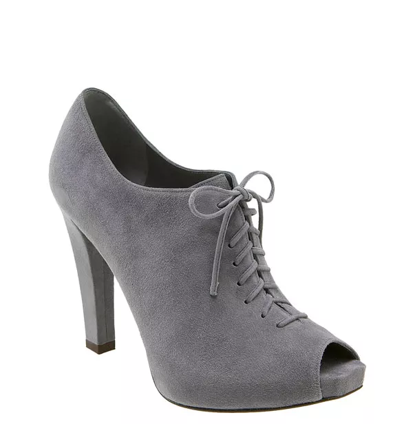 Peep-toe oxford