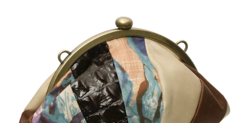 Sweetheart Leather Vintage Patchwork Over Body Bag