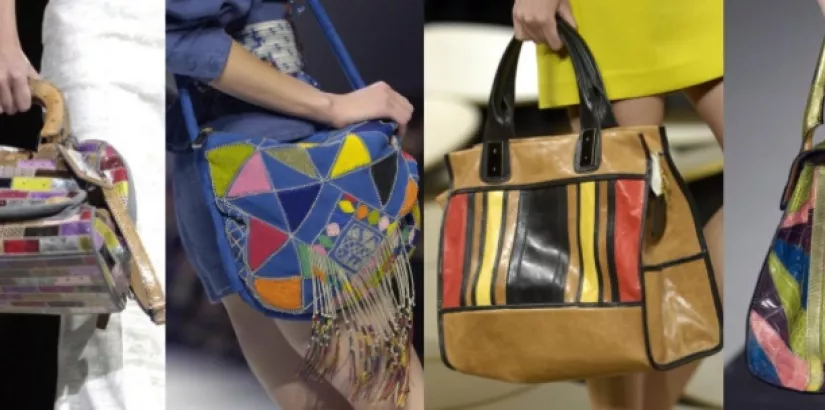 Multicolor handbags