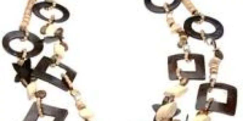 Wooden necklace