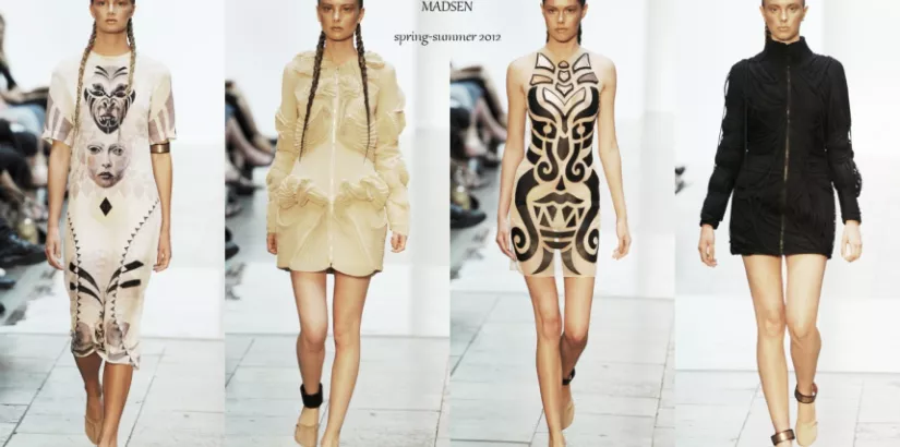 Anne Sofie Madsen spring 2012 collection at CFW