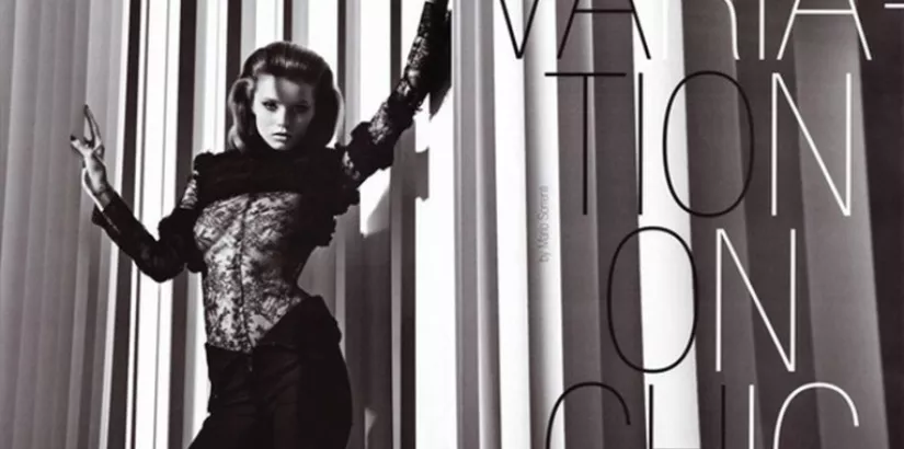Abbey Lee Kershaw in Vogue Italia