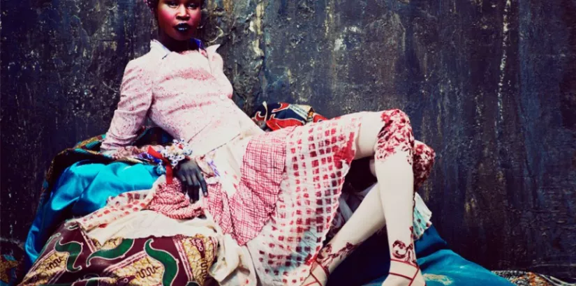 Alek Wek by Andrew Yee