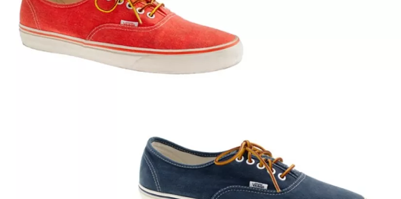 Washed Canvas Authentic Sneaker