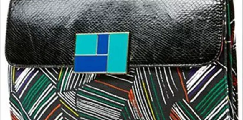 Duro Olowu for jcp Leaf-Print Clutch
