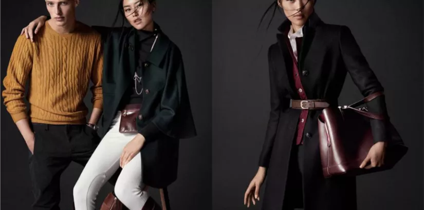 Liu Wen and Victor Nylander for Massimo Dutti Equestrian