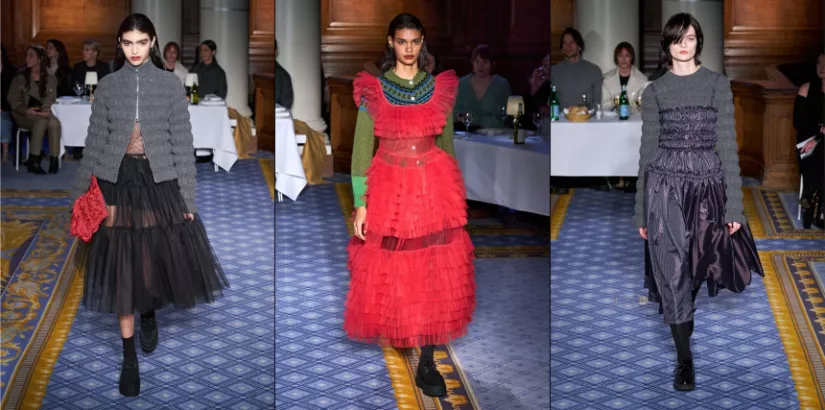 Molly Goddard's Fall/ Winter 2020-2021 collection