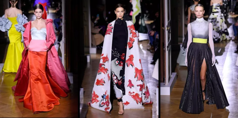 Valentino Spring/Summer 2020 collection at Paris Fashion Week