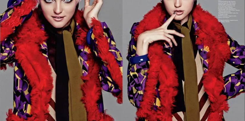 Vlada Roslyakova for ELLE Mexico