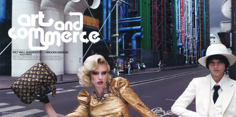W magazine oct 2009 Art&Commerce