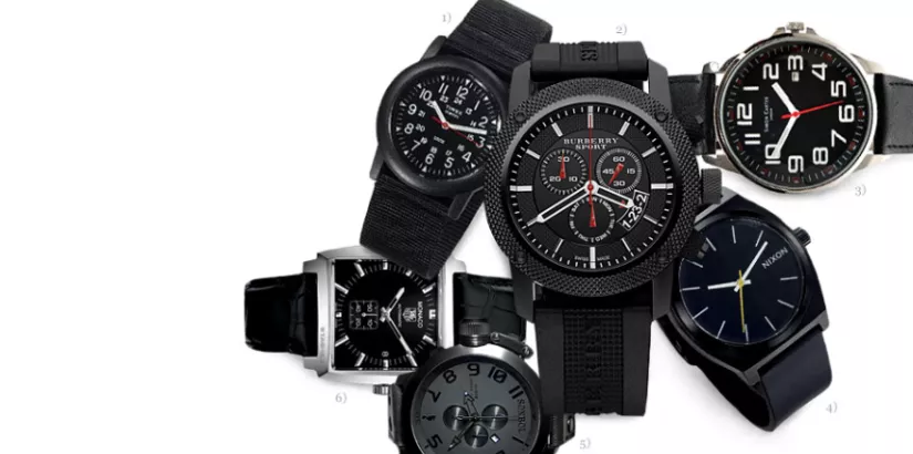 Candy colored timepieces