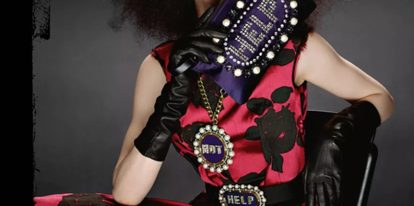 Edie Campbell for Lanvin FW2013 ad campaign