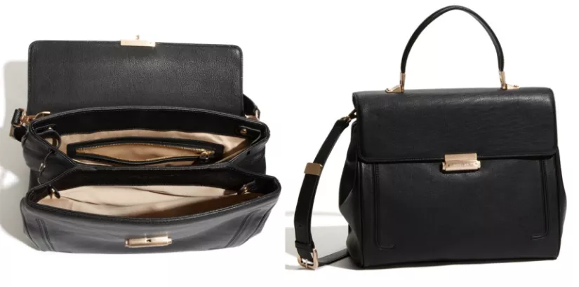leather satchel