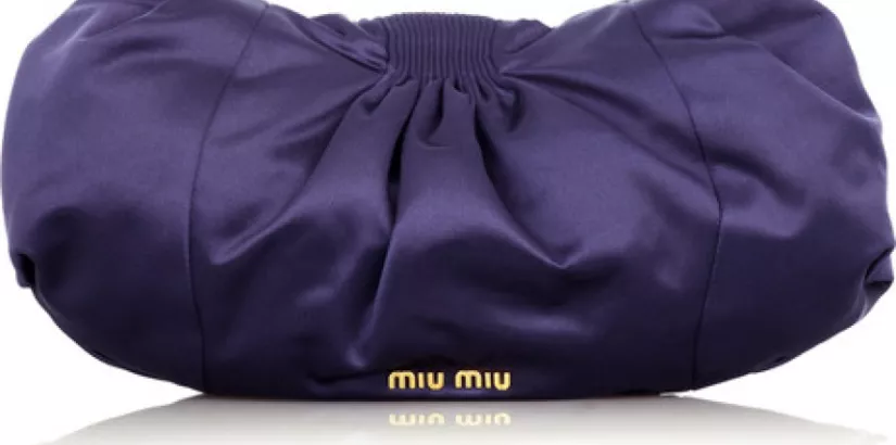 Miu Miu Satin Clutch