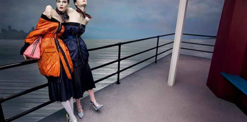 Anne Verhallen, Katlin Aas, Miu Miu fall 2013, Inez & Vinoodh