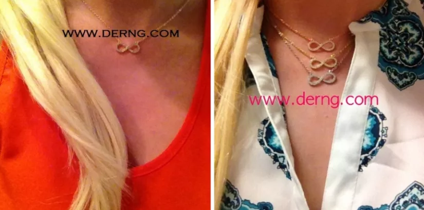 infinity necklace