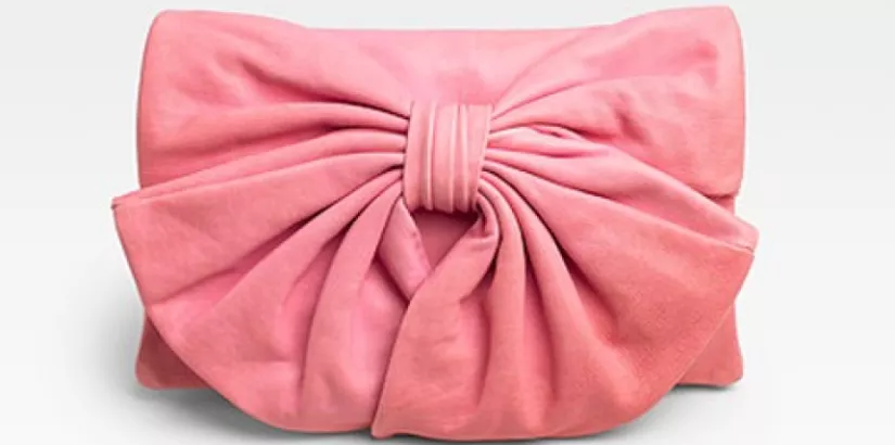 Valentino Bow Flap Convertible Clutch