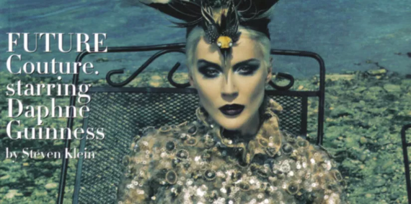 Daphne Guinness Vogue Italia - 1
