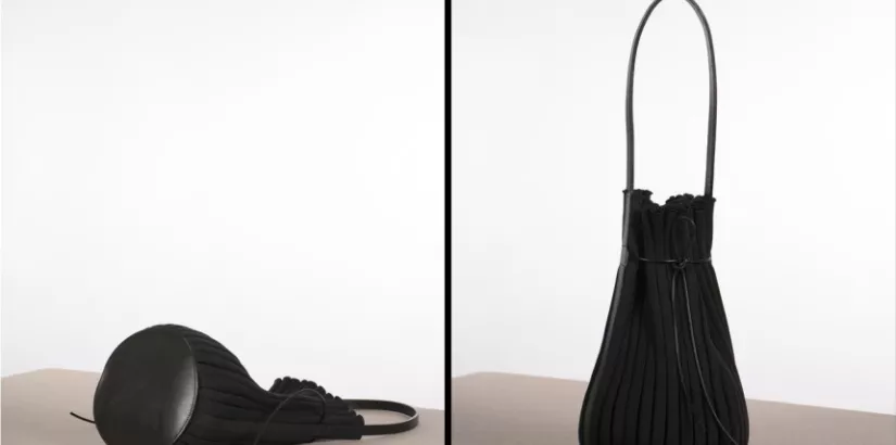 Hand crafted EXHALE SUPERNOVA TOTE - BLACK