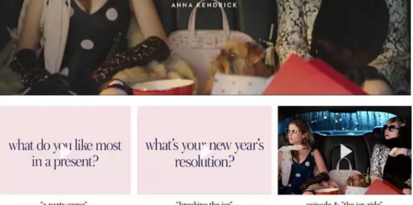 Kate Spade # MissAdventure starring Anna Kendrick