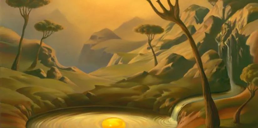 Vladimir Kush, Breakfast on The Lake
