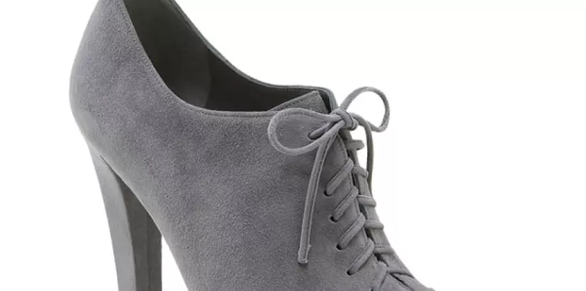 Peep-toe oxford