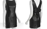 The leather dress