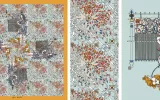 Gris Neutre silk scarf, Impression of Penelope