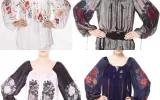 Valentina Vidrascu spring 2014 Romanian blouse collection