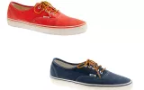 Washed Canvas Authentic Sneaker