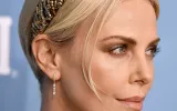 Charlize Theron wears the hair trend of the season