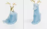 PyroPet Dýri Light Blue Candle