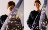 Silk scarves from Slow Factory