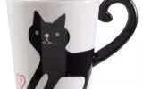 Cat Tail Handle Mug