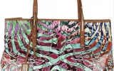 Scarlet Large printed tote