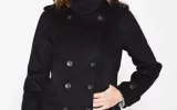 wool blend peacoat