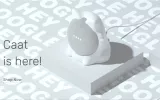 Caat - a cute cat shaped silicone skin for your Google Home Mini