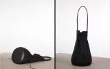 Hand crafted EXHALE SUPERNOVA TOTE - BLACK